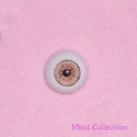 GF16R10 1/4 Bjd Doll Acrylic Eye 16mm - Lt. Pink