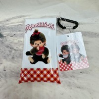 204597 Monchhichi 6 x 11cm Transparent Plastic Folded Case with Camping Hook - Girl 204597 Monchhichi 6 x 11cm Transparent Plastic Folded Case with Camping Hook - Girl