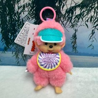227020 Sweet Lollipop Monchhichi SS Size Keychain Mascot Pink 227020 Sweet Lollipop Monchhichi SS Size Keychain Mascot Pink