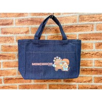 747855 Monchhichi W330 × H250 × D110mm Denim Bag 747855 Monchhichi W330 × H250 × D110mm Denim Bag