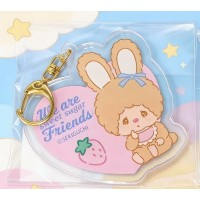 748722 Sugar Sweet Monchhichi 8cm Plastic Keychain Mascot - Chimutan 748722 Sugar Sweet Monchhichi 8cm Plastic Keychain Mascot - Chimutan
