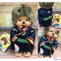 791477 Monchhichi S Size Plush Japan Samurai Sword Boy Blue ~ Japan Limited ~ 791477 Monchhichi S Size Plush Japan Samurai Sword Boy Blue ~ Japan Limited ~