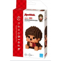 NBCC285 Monchhichi 5cm Nanoblock Micro Building Block - Brown Boy NBCC285 Monchhichi 5cm Nanoblock Micro Building Block - Brown Boy