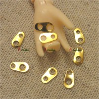NDA072GLD DIY Material 6mm Mini Plate Metal Zipper Head Gold NDA072GLD DIY Material 6mm Mini Plate Metal Zipper Head Gold