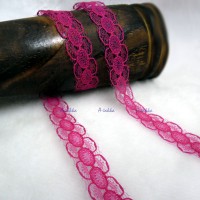 NDA101RSE DIY Crafts 12mm Nylon Lace Trim Flower Rose (2M) NDA101RSE DIY Crafts 12mm Nylon Lace Trim Flower Rose (2M)