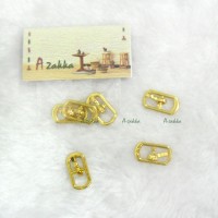 NDA110GLD 17mm x 9mm Metal Rectangle Belt Buckle Gold (3pcs) NDA110GLD 17mm x 9mm Metal Rectangle Belt Buckle Gold (3pcs)