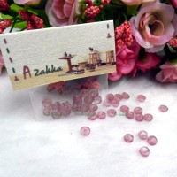 NDB032PNK Doll DIY Craft Tiny Button Round 5mm Transparent Pink NDB032PNK Doll DIY Craft Tiny Button Round 5mm Transparent Pink
