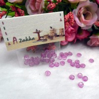 NDB032PUE DIY Craft Tiny Button Round 5mm Transparent Purple NDB032PUE DIY Craft Tiny Button Round 5mm Transparent Purple