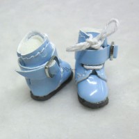 SBB006BLE Mimiwoo 2.2cm Doll Shoes Buckle Boots Blue fit Middle Blythe Obitsu 11cm body SBB006BLE Mimiwoo 2.2cm Doll Shoes Buckle Boots Blue fit Middle Blythe Obitsu 11cm body