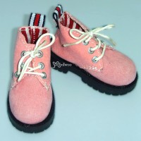 SHM042PNK MSD DOD DOC 1/4 bjd Doll Velvet Hiking Shoes Pink SHM042PNK MSD DOD DOC 1/4 bjd Doll Velvet Hiking Shoes Pink
