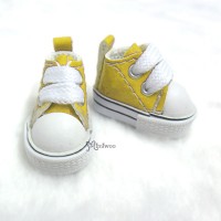 1/6 Bjd Neo B Doll PU Leather MICRO Shoes Sneaker Yellow SHP125YEW