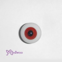 TE12HB09 1/6 Doll Action Figure Glass Pattern Eye Ball 12mm Red TE12HB09 1/6 Doll Action Figure Glass Pattern Eye Ball 12mm Red