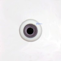 TE12HB12 1/6 Dollfie Action Figure Pattern Glass Eye 12mm Purple ~ LAST ONE ~ TE12HB12 1/6 Dollfie Action Figure Pattern Glass Eye 12mm Purple ~ LAST ONE ~