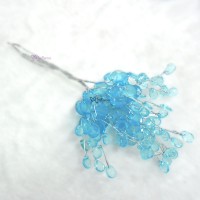 YC0054BLE Doll Decoration Diamond-Look Plastic Tree Blue YC0054BLE Doll Decoration Diamond-Look Plastic Tree Blue